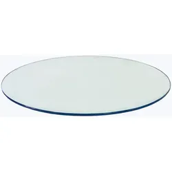 Temesso Glasplatte für Weinfass - Tischplatte aus Sicherheitsglas - Servierplatten aus 8 mm starkem Sicherheitsglas in verschiedenen Durchmessern für individuelle Anpassung an Ihr Weinfass, inklusive Gummipads für stabilen Halt.