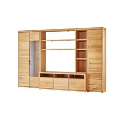 Woodford Wohnwand  Lobos II , holzfarben , Maße (cm): B: 331 H: 214 T: 54.0