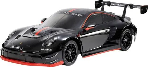 Tamiya 47512 1:10 RC Porsche 911 GT3R (992) - Ferngesteuertes Modellauto - Hochwertiger RC Bausatz des Porsche 911 GT3 R im Maßstab 1:10. Robustes TT-02 Chassis mit 4WD Allradantrieb für einsteigerfreundlichen Fahrspaß. Perfekt für Modellbau-Enthusiasten!