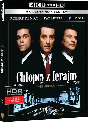 Chłopcy z ferajny (2BD) 4K, płyta Blu-ray Galapagos 7321999344269