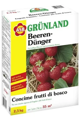 ASB Greenworld Spezial-Beerendünger 2,5 kg Dünger Spezialdünger Beeren