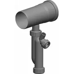 ATEC Abgas 1348 Kondensatablauf mit Siphon, DN80
