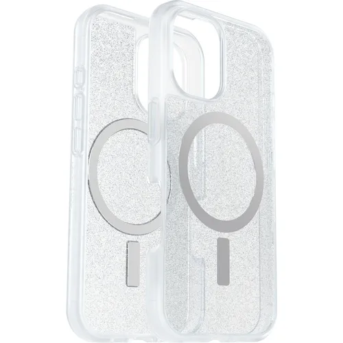 OtterBox React MagSafe für Apple iPhone 16 - Stardust Transparent - Robuste Mobiltelefontasche mit MagSafe-Kompatibilität. Schützt Ihr iPhone 16 vor Stößen und Kratzern, während das klare Design die Schönheit des Geräts hervorhebt.