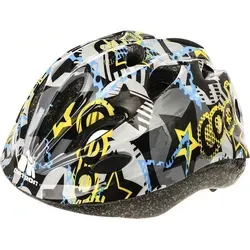 Meteor HB6-5 Kinderhelm - Sicherer Fahrradhelm für Kinder, Größe S 48-52 cm - Leichter und robuster Kinderfahrradhelm mit verstellbarem Fit Size-System. Ideal für Fahrräder, Rollschuhe und Skateboards. Mit 12 Belüftungsöffnungen für optimalen Komfort.