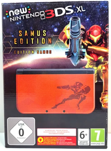 New Nintendo 3DS XL Samus Edition - Limitierte Auflage - Konsolen mit exklusivem Samus-Design, ideal für Fans und Gamer, die ein einzigartiges Erlebnis suchen.