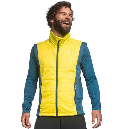 Schöffel Outdoor-Hybridweste Leitenberg (atmungsaktiv, leicht) - SALE Outdoor - Leichte Hybridweste mit 4D BODY MAPPING für maximale Bewegungsfreiheit und umweltfreundlicher PrimaLoft Füllung, ideal für sportliche Touren.