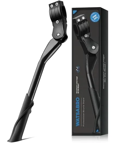 WATSABRO Höhenverstellbarer Fahrradständer für 24-29 Zoll - Fahrradständer für 24-29 Zoll Räder, höhenverstellbar von 31-36.5 cm, mit rutschfesten Gummifüßen für optimale Stabilität und Belastbarkeit bis 35 kg.