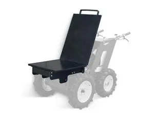 BAMATO Flachladeaufsatz für Mini Transporter MTR-350 - Transportgeräte & Rampen, stabiler Flachladeaufsatz mit Gummimatte für sicheren Transport, ideal für Raddumper MTR-350, einfach zu montieren und manuell kippbar.