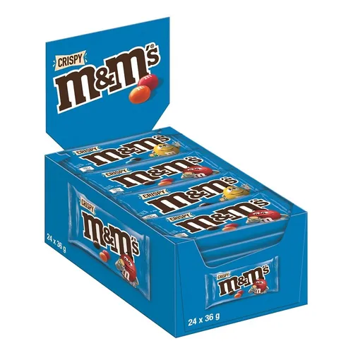 M&M's Crispy 24x 36g M+Ms