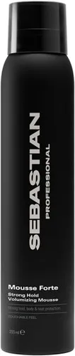 Sebastian Professional Styling & Texture Mousse Forte 200 ml - Volumen & Halt - Styling-Mousse für kräftigen Halt und voluminöse Styles. Ideal für alle Haartypen, sorgt für langanhaltende Struktur und ein perfektes Finish.