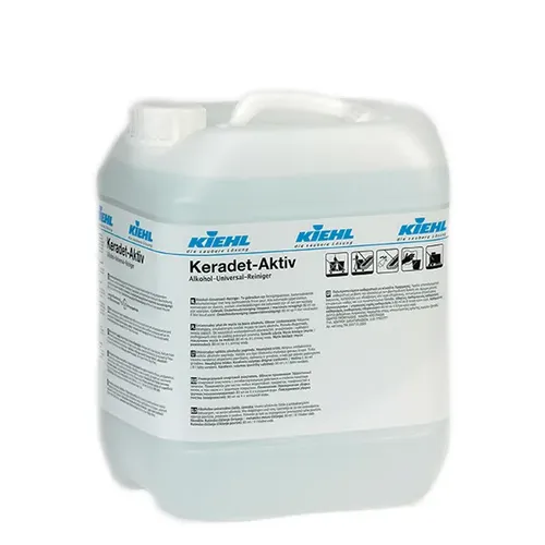 Kiehl Keradet Aktiv 10 L - Hochwirksamer Alkoholreiniger - Diverse K - Ideal für hochglänzende Flächen, trocknet schnell und streifenfrei, sorgt für langanhaltenden Duft und hygienische Sauberkeit.