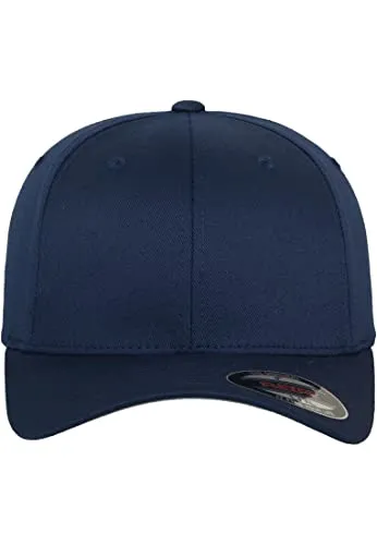 Flexfit Unisex Wooly Combed Baseballkappe, Toddler, Navy