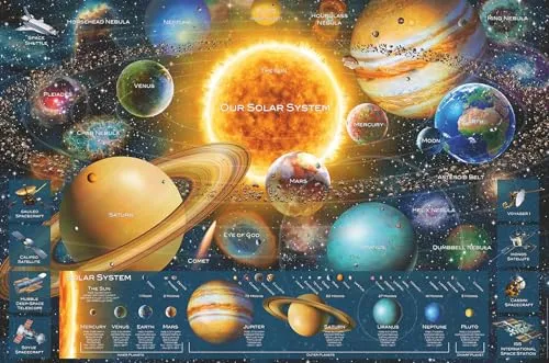 Ravensburger Puzzle 16720 - Planetensystem, 5000 Teile für Erwachsene und Kinder ab 14 Jahren