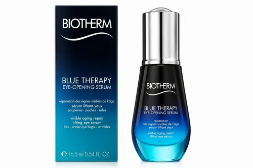 Biotherm Blue Therapy Eye Opening Augenserum 16,5 ml - Arzneimittel zur Minderung von Augenringen und Schwellungen, mit einer einzigartigen Formel für einen wachen Blick.