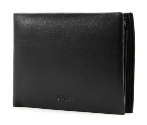 Joop! Pero Typhon Geldbörse - Elegante Lederbörse in Schwarz - Portemonnaies - Hochwertige Lederverarbeitung und kompaktes Design für stilvolle Ordnung.