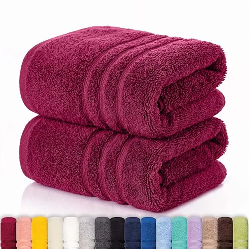 Lavea Handtuch Set Elena – Saugstarke Frottierserie (70x140cm, 2-St) - Entdecken Sie die Handtuchserie „Elena“ aus 100% strapazierfähiger Baumwolle. Mit 500g/m² sind die Duschtücher besonders weich und pflegeleicht – ideal für den täglichen Gebrauch.