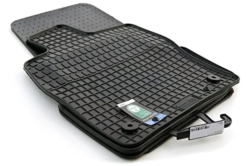 kh Teile Gummimatten für Ateca - Premium Qualität 4-teilig schwarz - Fußmatten - 100% passgenau für Seat Ateca, wasserdicht und abwaschbar, ideal für alle Wetterbedingungen. Langlebig und geruchsneutral, modernes Design.