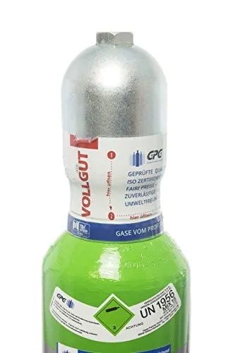 Schutzgas 18 - 10 Liter Flasche für MAG Schweißen - Neu und fabrikfrisch, diese Eigentumsflasche ist ideal für den professionellen Einsatz. Enthält 18% CO2 und 82% Argon, 10 Jahre TÜV ab Herstellungsdatum. Profitieren Sie von einem 10€ Gutschein für Folgefüllungen!