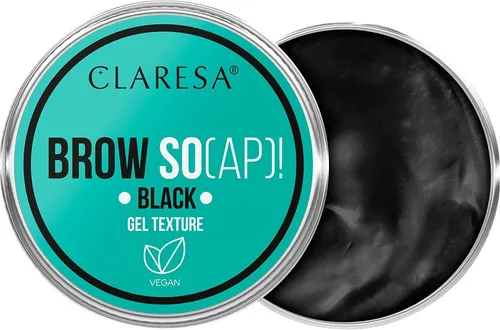 Claresa Augenbrauengel für Styling Schwarz, 30 ml
