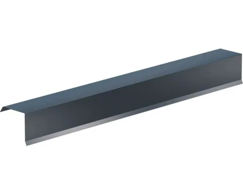 Sarei Piccolo Ortgang/Kantenwinkel Anthrazitgrau RAL 7016 - 2000 mm x 90 mm x 100 - Dachabdichtung, robuster Metallprofil für langlebigen Schutz und ästhetische Lösungen auf Dächern.