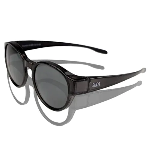 ActiveSol Überzieh-Sonnenbrille Rhea für Brillenträger - Sportbrillen mit UV400 Schutz und polarisierten Linsen für klare Sicht und maximalen Komfort. Ideal zum Überziehen beim Autofahren oder Radfahren.