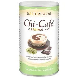 Chi-Cafe Balance Wellness Kaffee mit Akazienfaser - Harmonischer Kaffee-Genuss mit löslichen Ballaststoffen der Akazienfaser für eine cremige Textur. Genießen Sie vollmundigen Geschmack und profitieren Sie von wertvollen Zutaten für ein gutes Bauchgefühl.