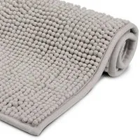 Beautissu Badematte rutschfest 120x70 cm – Flauschiger Hochflor Badteppich für Badezimmer - Badematten & Badteppiche – Rutschfeste und waschbare Hochflor-Badematte mit 30mm Florhöhe für maximalen Komfort und Sicherheit, ideal für jedes Badezimmer.
