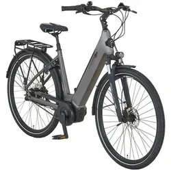 Prophete E-Bike Cityrad Geniesser 3.0 - E-Bike für Damen und Herren mit 7-Gang Shimano Nexus Nabenschaltung und leistungsstarkem Mittelmotor für müheloses Fahren bis 25 km/h, Reichweite bis 110 km, ideal für Stadt und Freizeit.