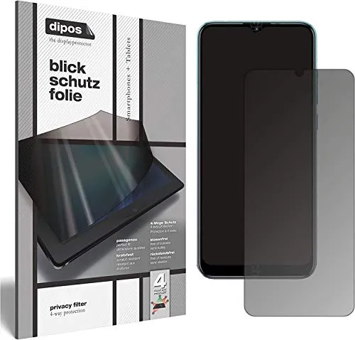 dipos I Blickschutzfolie matt kompatibel mit Vodafone Tab Prime 7 Sichtschutz-Folie Display-Schutzfolie Privacy-Filter