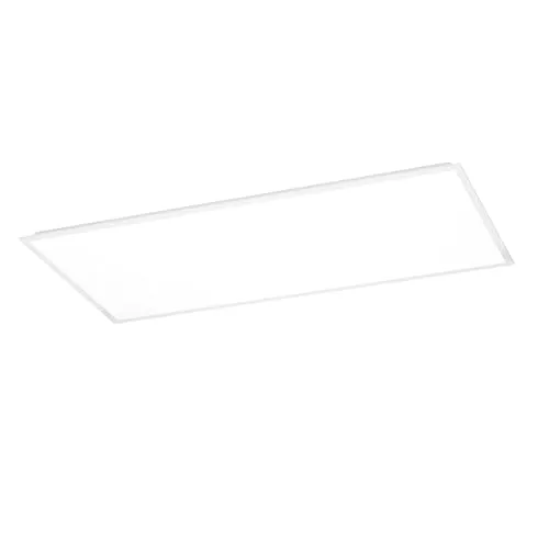 EGLO LED Panel Moradillo – Flache Deckenleuchte mit anpassbarer Lichtfarbe - Moderne LED Deckenlampe (60 x 120 cm) mit weißem Metallrahmen und Kunststoffoberfläche. Flexibel in der Lichtfarbe: warmweiß, neutralweiß oder kaltweiß. Ideal für verschiedene Wohnbereiche und energieeffizient.