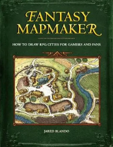 Fantasy Mapmaker: RPG-Städte zeichnen für Gamer - Kartografie-Buch mit praktischen Tipps und Techniken zum Erstellen beeindruckender RPG-Städte für Spiele und Fans.