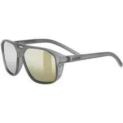 UVEX Sonnenbrille COSMIC - Ki., smoke matt / mir.gold