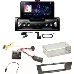 Pioneer SPH-20DAB Digitalradio Einbauset für BMW E87 E81 E82 X1 E84 - Autoradio mit DAB+ und Bluetooth, inklusive vollständigem Einbauset für BMW 1er, sorgt für erstklassigen Klang und sichere Smartphone-Nutzung während der Fahrt.
