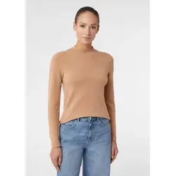 comma Strickpullover aus Kaschmirmix - Strickpullover im eleganten Kaschmirmix, der durch seine antallierte Passform und elastischen Feinstrick überzeugt. Ideal für Business und elegante Anlässe.