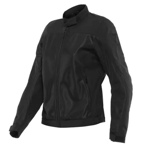 Dainese Sevilla Air Tex Damen Motorradjacke, schwarz, Größe 48 - Motorradjacke aus perforiertem Mesh-Gewebe für optimalen Luftaustausch im Sommer, ausgestattet mit Pro Shape 2.0 Softprotektoren für hohe Sicherheit.