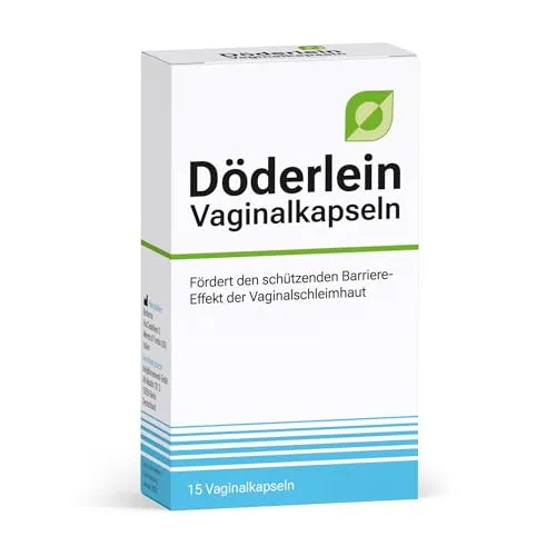 DÖDERLEIN VAGINALKAPSELN 15 St - Arzneimittel für die vaginale Gesundheit, rezeptfrei und mit natürlichen Inhaltsstoffen für eine sanfte Anwendung.