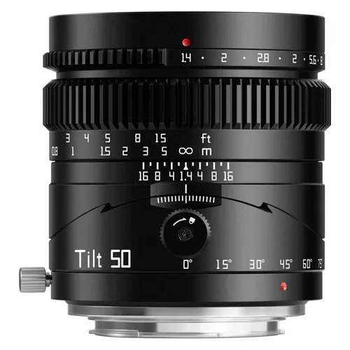 TTArtisan TF5014BZ - 50 mm f1.4 Neigungsobjektiv, manuelles Porträtobjektiv mit großer Blende, ideal für kreative Fotografie mit Nikon Z-Mount