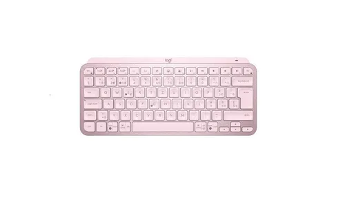 Logitech MX Keys Mini Kabellose Tastatur - Rosa - Schweizer QWERTZ PC-Tastatur mit Bluetooth, kompakt und perfekt für flexibles Arbeiten unterwegs.
