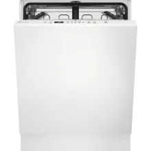 Electrolux KESC7325L Geschirrspüler 60cm vollintegrierbar mit AirDry - Vollintegrierbarer Geschirrspüler von Electrolux in Edelstahl, mit praktischem Besteckkorb und innovativer Restzeitanzeige. Effizientes Design für optimalen Platz und einfache Bedienung.