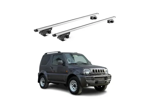 OMAC Dachträger für Suzuki Jimny mk3 (1998-2018) - 90kg, Aluminium, abnehmbar - Robuster Dachträger aus Aluminium für Suzuki Jimny. Mit einer maximalen Tragfähigkeit von 90 kg ideal für den vielseitigen Einsatz, wasserbeständig und leicht abzunehmen.