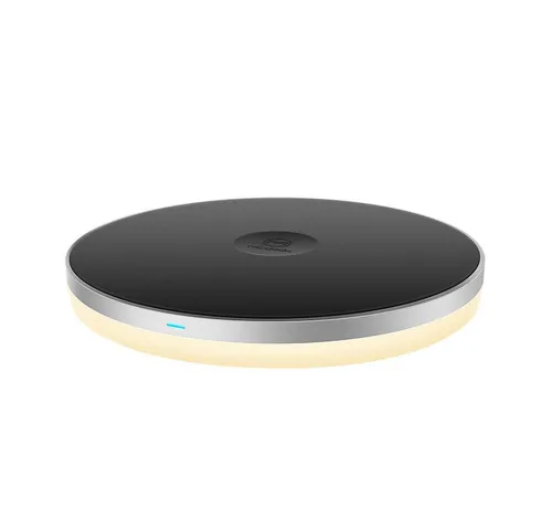 Mcdodo Wireless Charger 10W mit Nachtlicht – Kabelloses Ladegerät für Handys - Der Mcdodo Wireless Charger 10W in Schwarz bietet bequemes kabelloses Laden mit integriertem Nachtlicht. Ideal für schnelles Laden und platzsparendes Design, perfekt für Ihr Zuhause oder Büro.