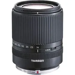 Tamron 14-150mm Zoomobjektiv für Micro Four Thirds - Objektivtyp: Zoomobjektiv, Brennweite: 14-150 mm, leichtes Design mit nur 285g, ideal für Reise- und Alltagsfotografie.