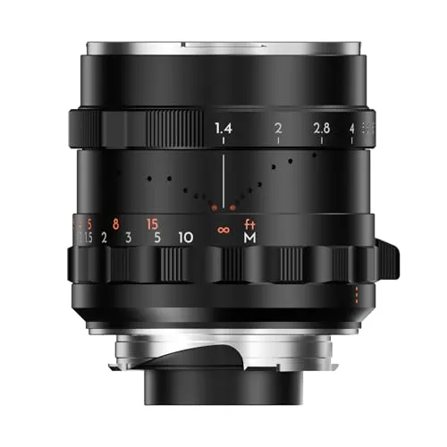 Thypoch Simera 28mm f1,4 Leica M-Mount Typ II schwarz - Objektive mit lichtstarker Blende F1,4 und 14-Lamellen-Iris für außergewöhnliches Bokeh und visuelle Tiefe – ideal für kreative Fotografie.