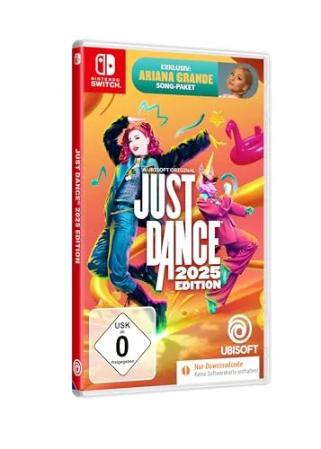 Ubisoft Just Dance 2025 (Switch, DE) - Tanzspiel für die Nintendo Switch, mit neuen Hits und verbesserten Features für unvergessliche Partys