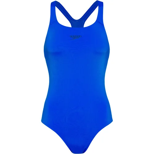 Speedo Women's Eco Endurance+ Medalist Swimsuit | Chlorine Resistant | Recycled Fabric - Bademode: Klassischer Medallist-Badeanzug aus 50% recycelten Materialien, chlorresistent und ideal für Trainingseinheiten. Bequem und flexibel für besten Schwimmkomfort.