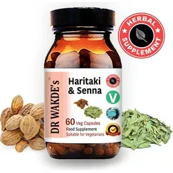 DR WAKDE'S Haritaki & Senna Kapseln | 60 Vegi Caps | 100% pflanzlich | Vegan | Praktische Einnahme - Entdecken Sie die DR WAKDE'S Haritaki & Senna Kapseln – eine 100% pflanzliche Mischung zur Unterstützung Ihrer täglichen Ernährung. Ideal für Veganer, einfach zu schlucken und ohne künstliche Zusatzstoffe.