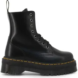 Dr Martens Jadon Unisex Schnürsenkel Stiefeletten Schwarz - Wanderschuhe aus weichem, langlebigem Leder für optimalen Tragekomfort und stilvolles Design, ideal für jedes Abenteuer.