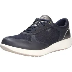 JOYA Britt Denim Blue - Damen Sneaker - Damen-Sneaker aus Denim und Leder für gesundes, entspanntes Gehen im Alltag. Ideal für stilbewusste Frauen, die Komfort und Design vereinen möchten.