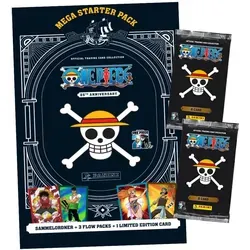 Panini One Piece Karten - Anniversary Sammelkarten (2025) - 1 Starter + 2 Booster