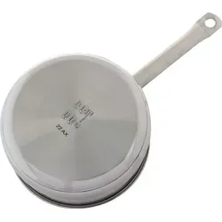 Migros Cucina und Tavola Gastro Stielkasserolle Edelstahl 18cm - Silber